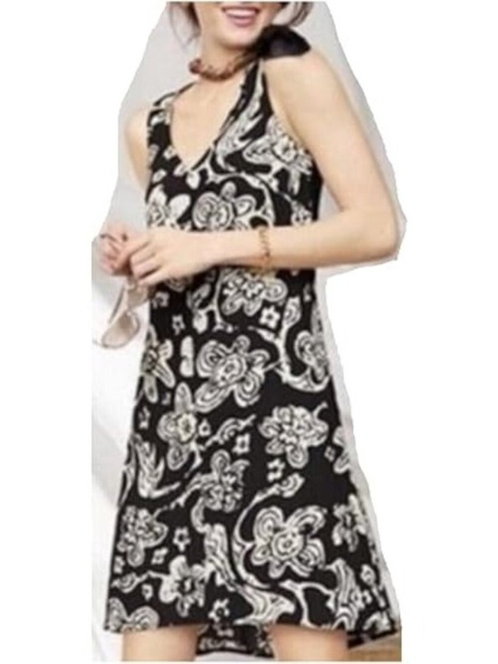 CAbi Dresses & Skirts - Cabi #5263 Padma Floral V neck Racerback Aline Dress XS